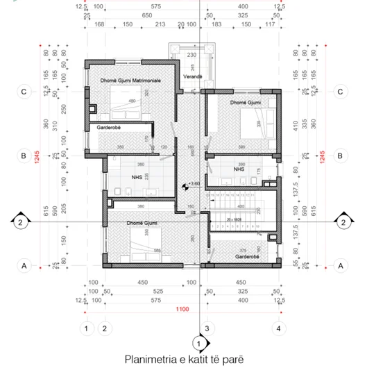 Tirane, shitet Vile 2 Katshe , 230 m² 750.000 € (farke)