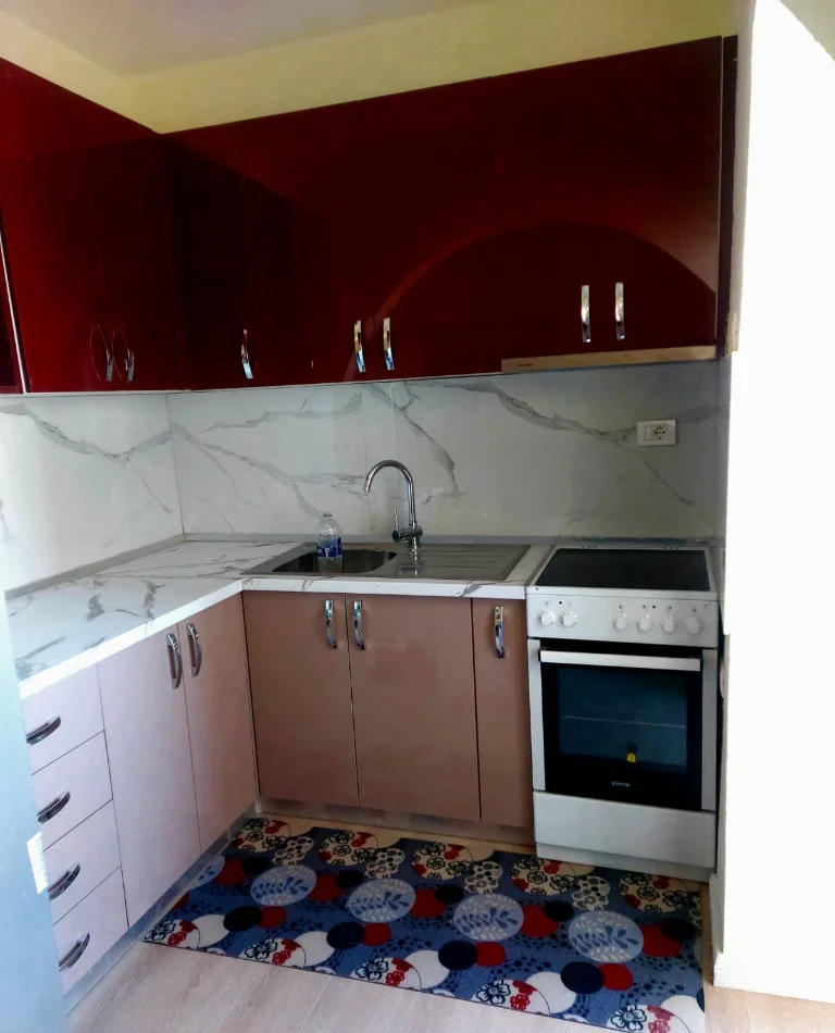 Tirane, jepet me qera apartament 1+1+Ballkon Kati 5, 60 m² 480 € (Ali Demi)