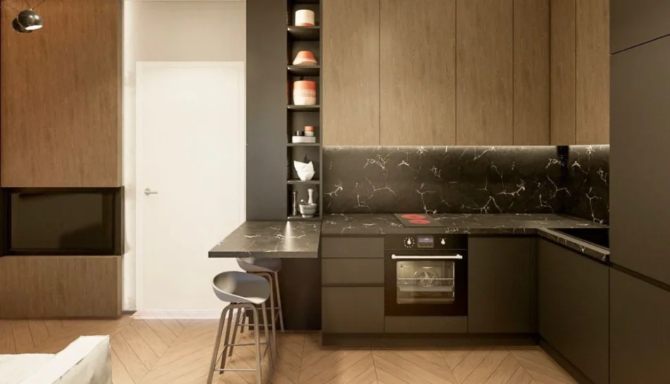 Tirane, shes garsonier 1+1 Kati 6, 29 m² 69.000 € (Rruga Pasho Hysa)