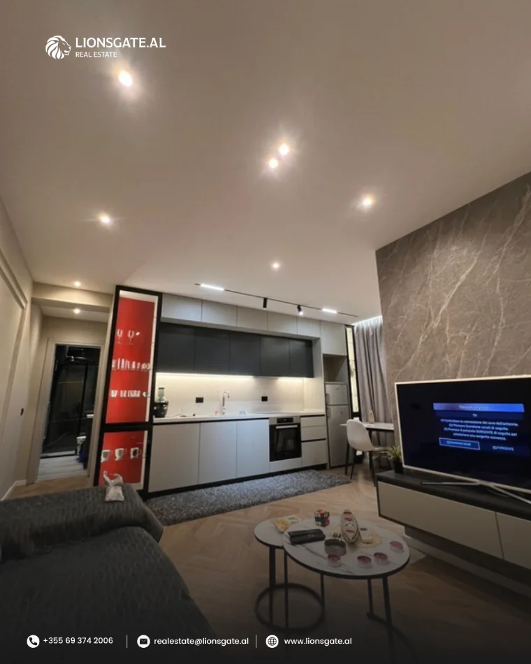 Tirane, jepet me qera apartament 1+1 , 73 m² 650 € 