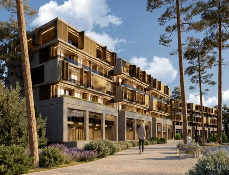 Kompleksi Porto Lalzi, shitet apartament 1+1, Kati 2, 64 m² 128.000 €