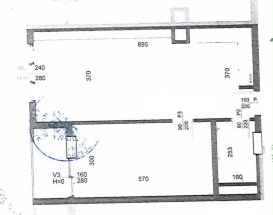 Tirane, shitet apartament 1+1 Kati 3, 79 m² 67.065 € (Institut)