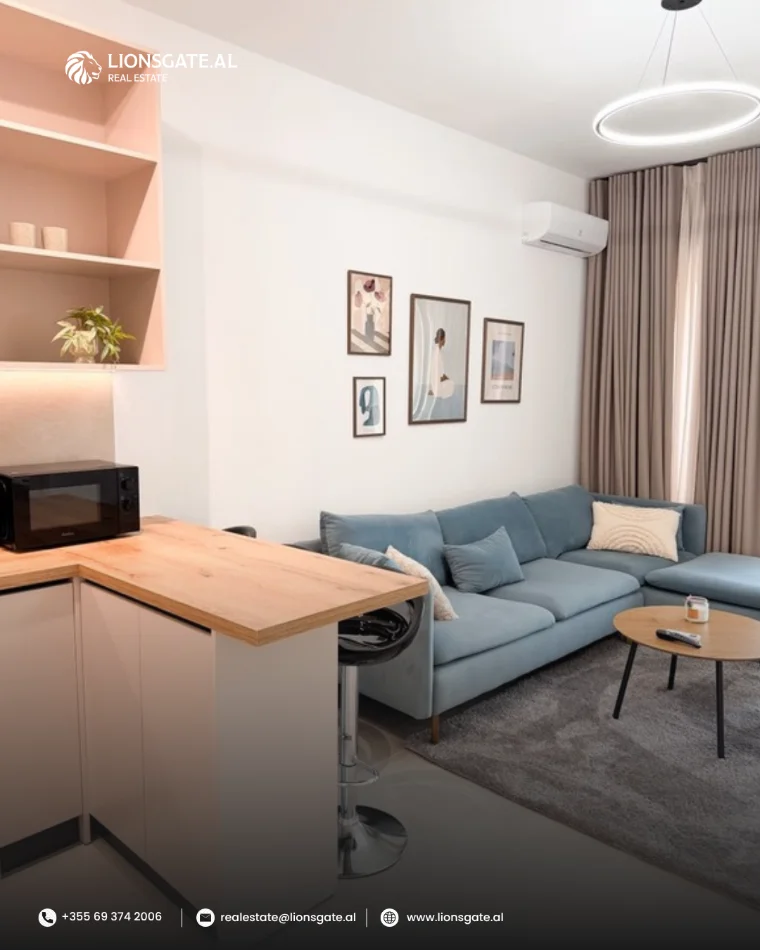 Tirane, jepet me qera apartament 1+1 , 70 m² 800 € 