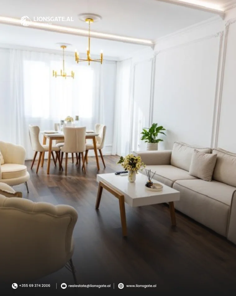 Tirane, jepet me qera apartament 1+1 , 65 m² 570 € 