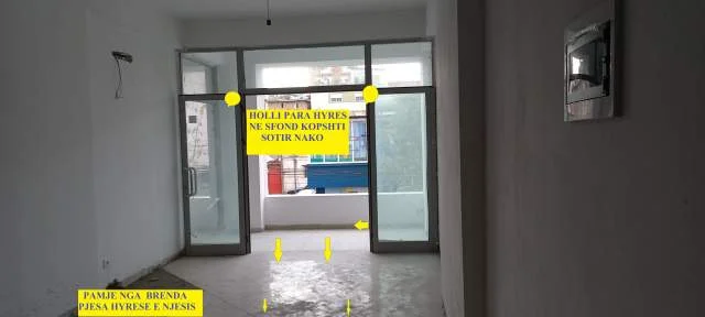 Durrës,Shitet Ambjent/Njësi Biznesi, ideale klinik med, estetik,zyre etj,Kat2,P.Ri 8-kat, sip51m²,Cmim2'000€/m²,diskutu rr.Shoqëria Bashkimi, përball kompshit S.Noka