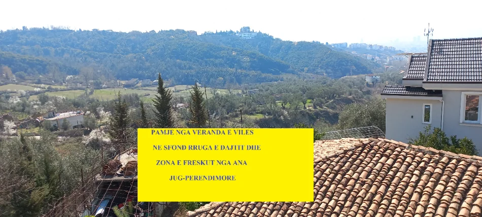 Linzë-Dajt,Okazion! Shitet Vile 3-kate,sipërfaq toke 1460m²,sip.ndërtuar 250m²,Cmimi 173'000€ /500m nga rr.Nacional-Dajt, 300m nga Liqeni-Linzë Tiranë