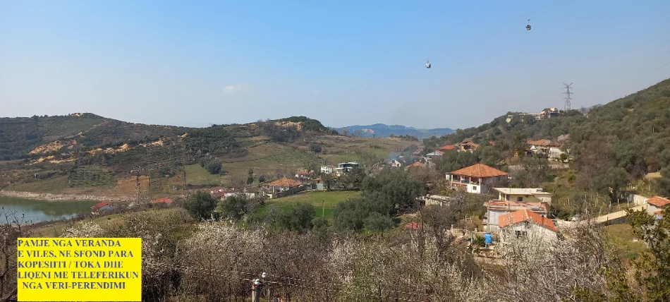 Linzë-Dajt,Okazion! Shitet Vile 3-kate,sipërfaq toke 1460m²,sip.ndërtuar 250m²,Cmimi 173'000€ /500m nga rr.Nacional-Dajt, 300m nga Liqeni-Linzë Tiranë