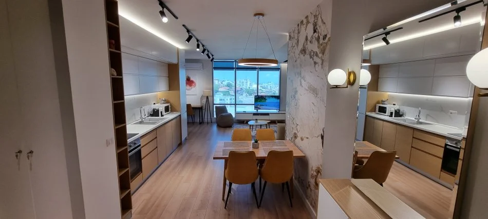 27 Kateshi Durres, jap me qera apartament 2+1+BLK Kati 9, 95 m² 800 Euro (Vollga)