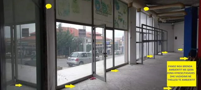 Tirane,Qera Ambjent-Biznes, ideal; dyqan-ekspozit sistem fohje-ngrohje,sallon mobiljesh, dyqan pjes-këmbimi autovet etj, kat zero,pallat ri, sip.300m²,mbi lokal Qesarake, buzë rr.Dajtit/Linzës, përball karburant Gega-Oil/Hotel Imperium, 900m mbi Lokal Fresku, 12-min me autovetur nga Qendra Tiranes