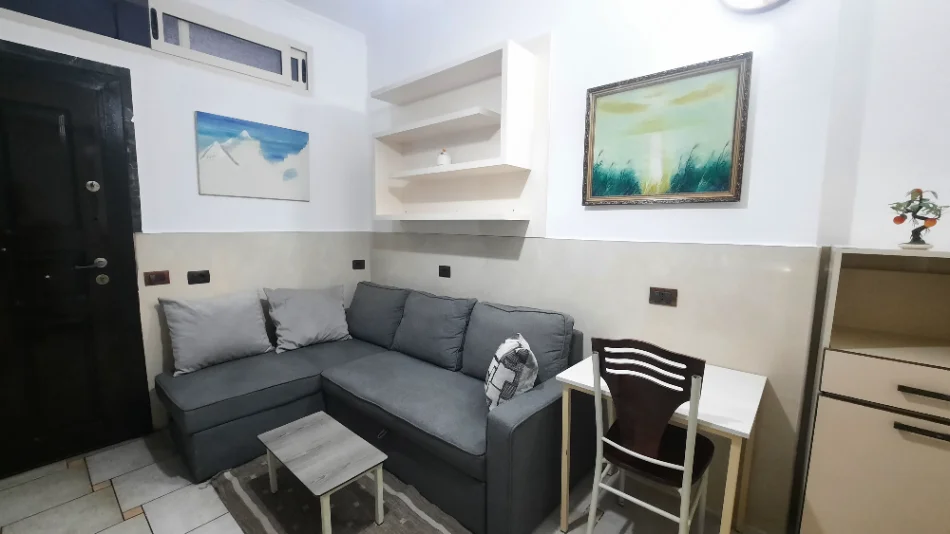 Tirane, jap me qera apartament 1+1 Kati 2, 53 m² 400 € (Rruga 5 maji prane qendres tregtare concord)