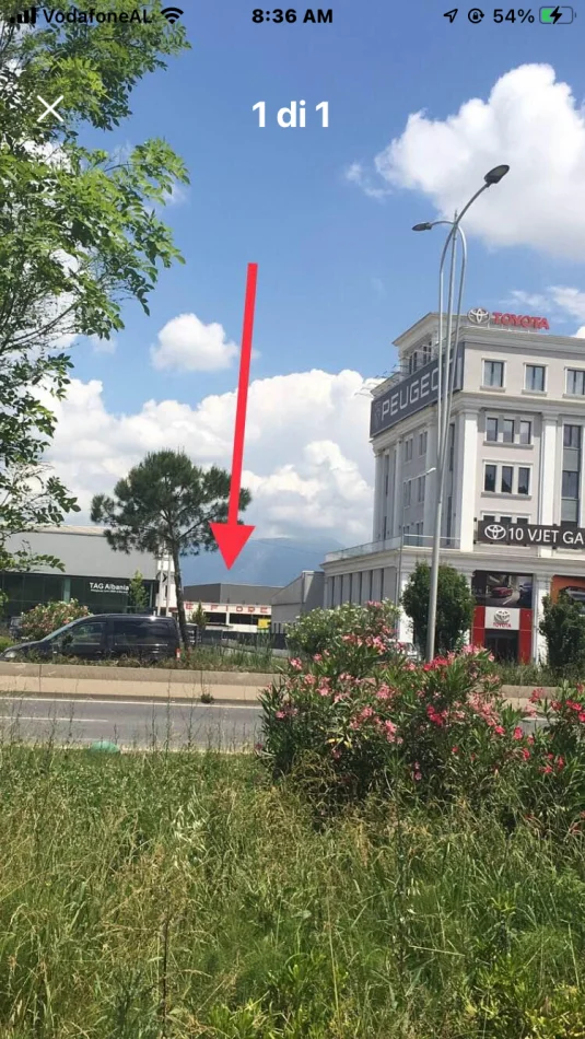 Tirane, ankand ambjent biznesi Kati 0, 2.200 m² 1.200.000 € (Autostrada)