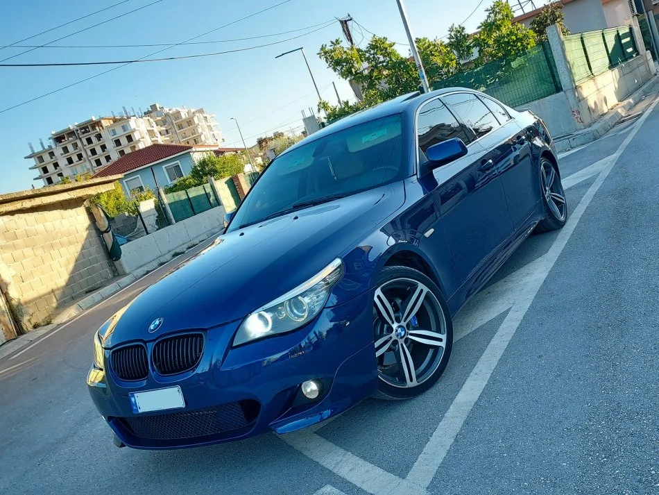 Vlore, shes makine BMW 528I 2009 Benzine/Gas Automat Benzin+Gaz, blu automatik Klima 206.000 km 10.000 €