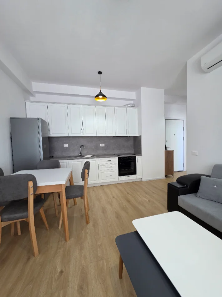 Me Qira Ultra Ap.1+1 📍Kompleksi Kadiu - Ali Demi - 62m2 - Kompleks i 2026🔥 100% i ri, Hera parë me Qira | 40.000 Lekë/Muaj 🔥