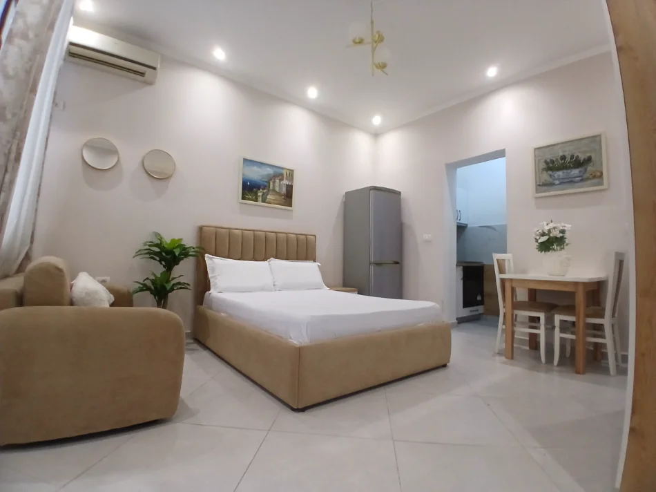 Tirane, jepet me qera apartament 1+1 Kati 1, 35 m² 390 € (21 dhjetori)