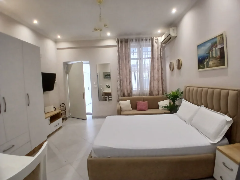Tirane, jepet me qera apartament 1+1 Kati 1, 35 m² 390 € (21 dhjetori)