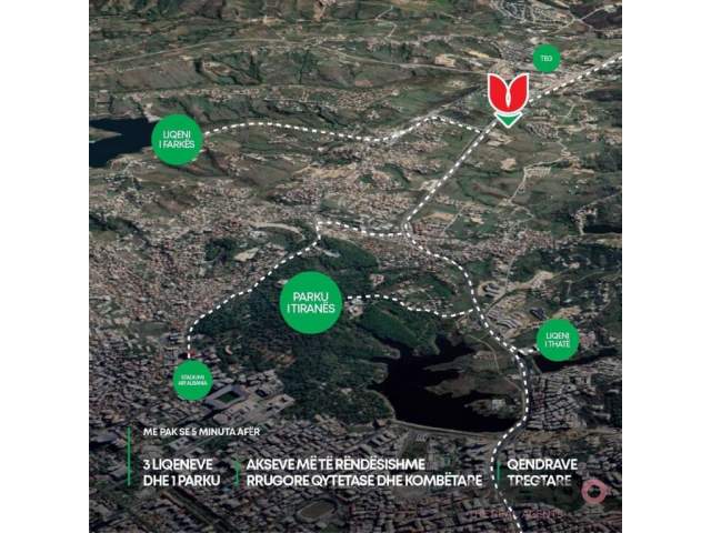 Tirane, shitet apartament 2+1+A+BLK Kati 3, 144 m² 244.900 Euro (Tulipan Rezidenc)