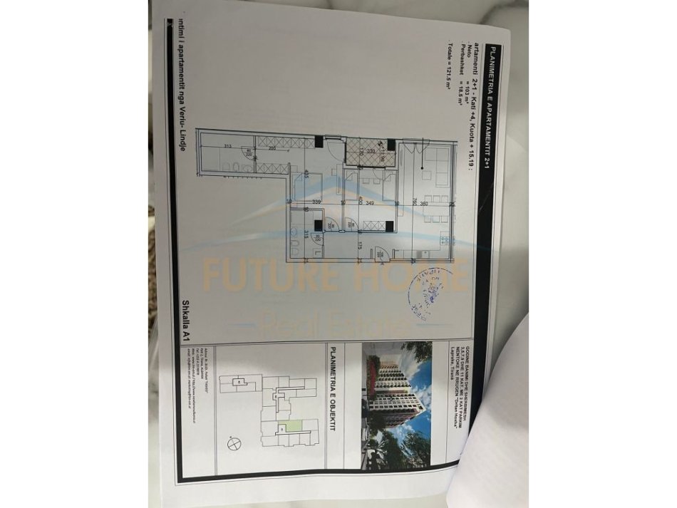 Tirane, shitet 2+1 Kati 4, 122 m² 177.000 € (Dritan Hoxha)