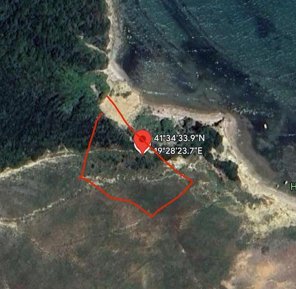 Durres, shitet toke , 6.712 m² (Kepi i Rodonit)