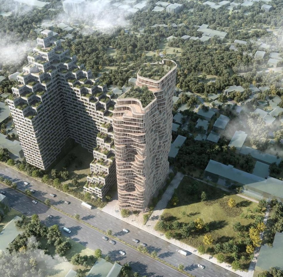 Tirane, shes apartament 1+1+Ballkon Kati 13, 97 m² 194.900 € (Top Seven Tower)