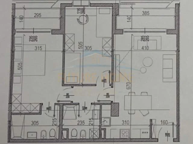 Tirane, shitet apartament 2+1 Kati 3, 12.850.000 m² 128.500 Euro (Fusha e aviacionit)