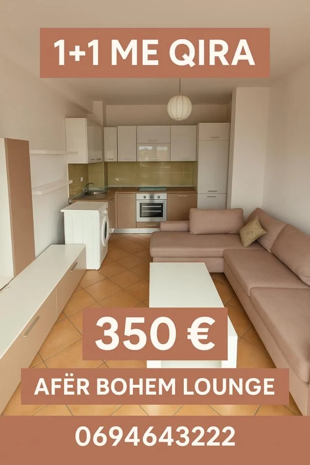 jepet me qera 1+1 astir , 300 €