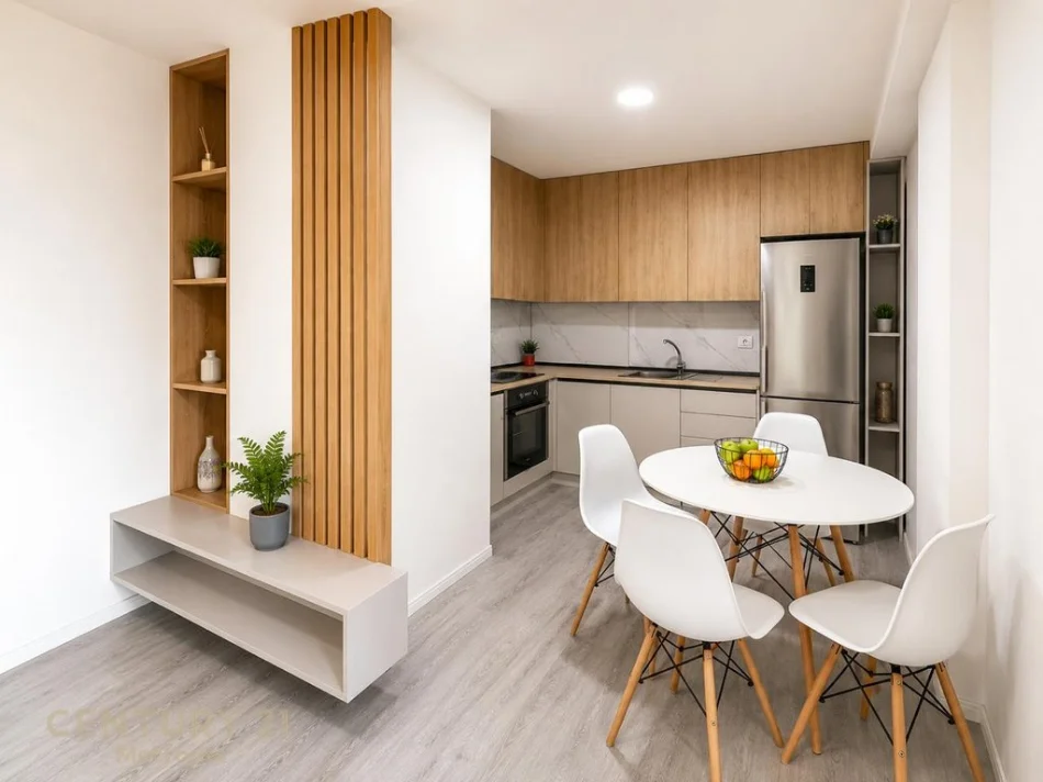Tirane, jepet me qera apartament 2+1 Kati 8, 100 m² 600 € (Ish Fusha e Aviacionit)