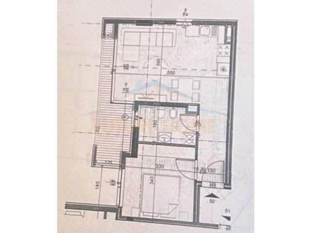 Tirane, shitet apartament 1+1 Kati 7, 65 m² 78.500 Euro (Fusha e Aviacionit)