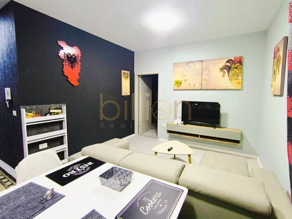 Tirane, jepet me qera apartament 1+1 Kati 3, 65 m² 600 € (Astir)