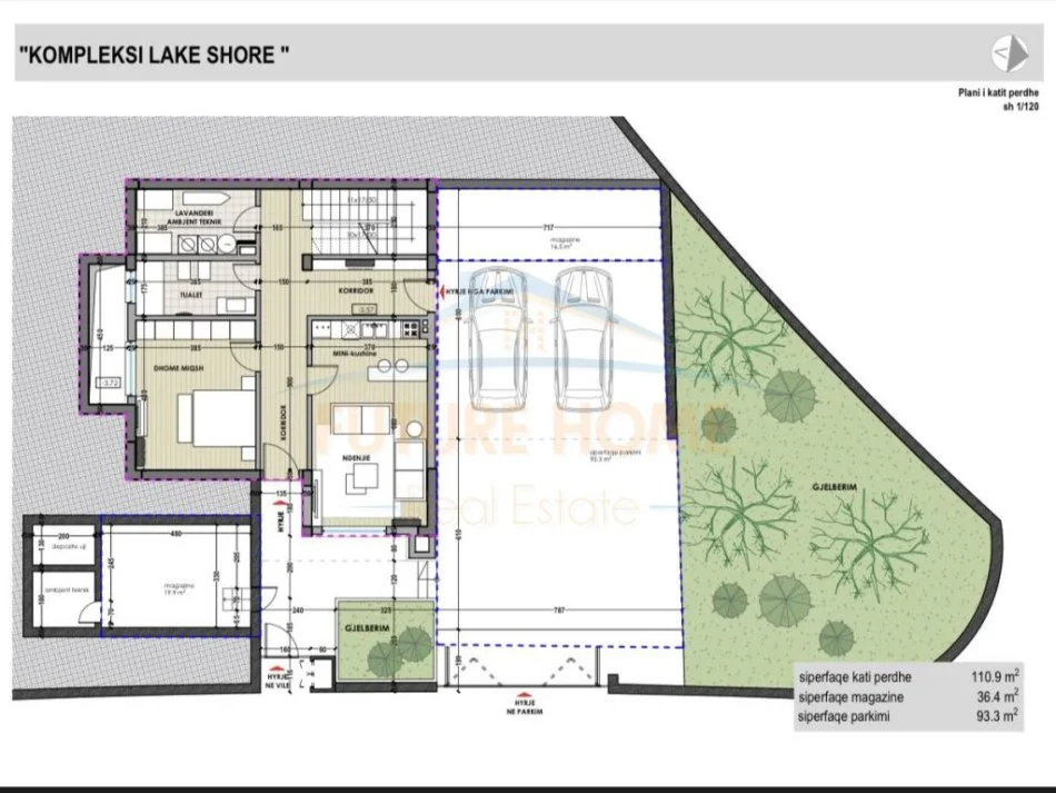 Shitet Vilë 3-katëshe, Liqeni i Farkës, Tiranë UNA33087