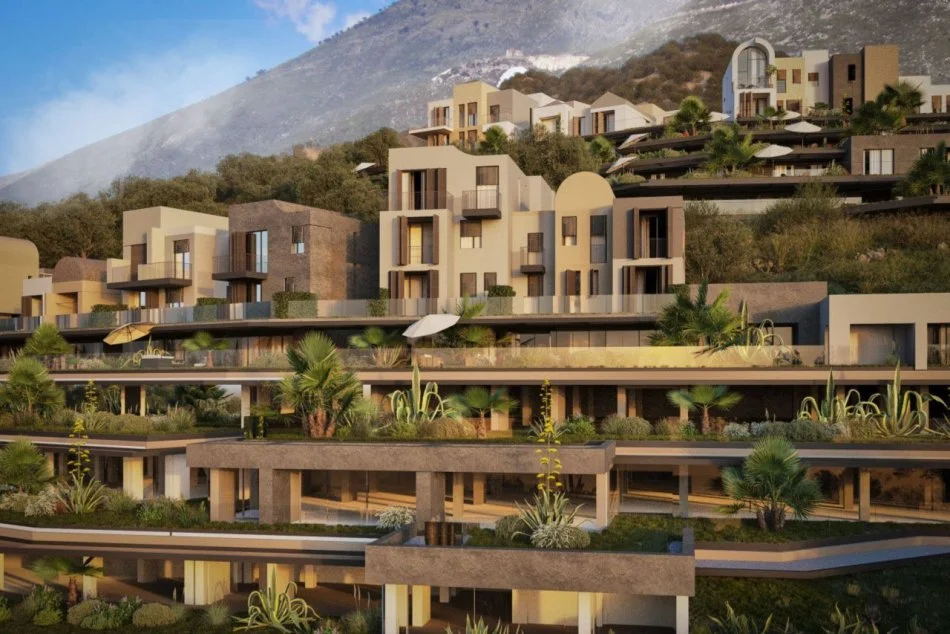 Dhermi - Palase, shitet apartament 1+1+Ballkon Kati 0, 100 m² (Green Coast 2)