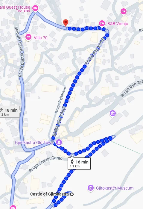 Gjirokaster, shitet shtepi 4+1+Aneks+Ballkon Kati 1, (Lufta e Mashkullorës, lagja-Varrosh qyteti-Gjirokastër.)