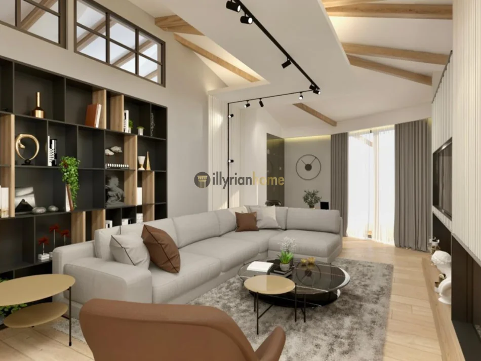 Tirane, shitet Vile 3 Katshe+papafingo , 600 m² 2.000.000 € (Liqeni i Thate)