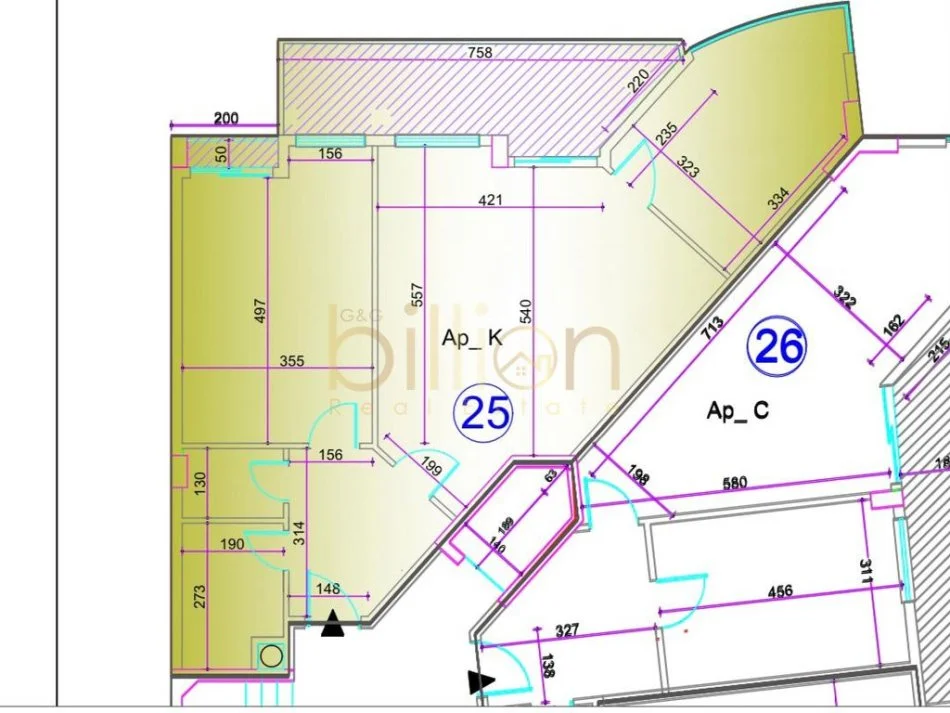 Tirane, shitet apartament 2+1 Kati 7, 116 m² 145.000 € (Yzberisht, Tirana, Albania)