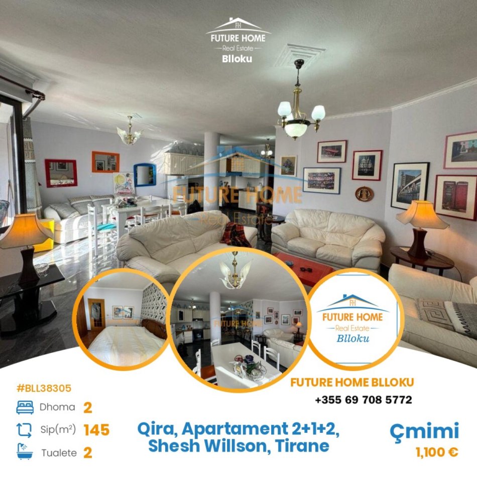 Qira, Apartament 2+1+2 (Sheshi Wilson)