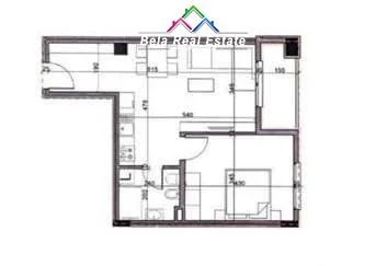 Tirane, shes apartament 1+1+Ballkon Kati 4, 70 m² 84.000 € (aura)