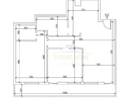 Shitet, Apartament 2+1, prane Kopshtit Botanik, Tiranë.
