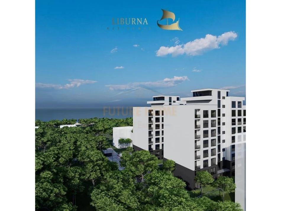 Shitet, Apartament 1+1, Liburna Residence, Qerret. AREA38532