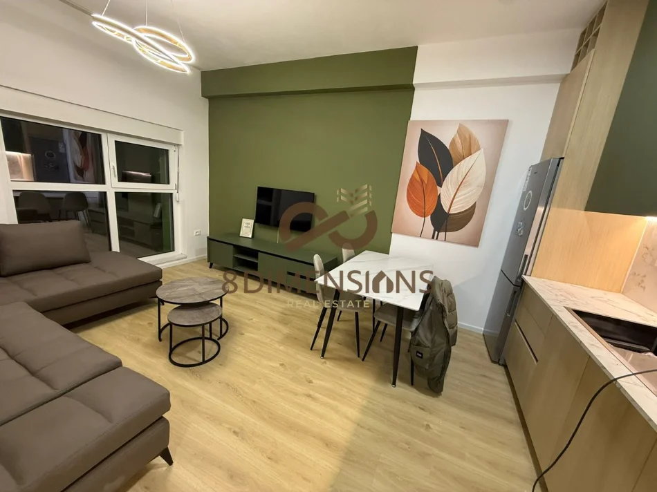 Tirane, jepet me qera apartament 1+1 Kati 6, 60 m² 500 € (ali demi)