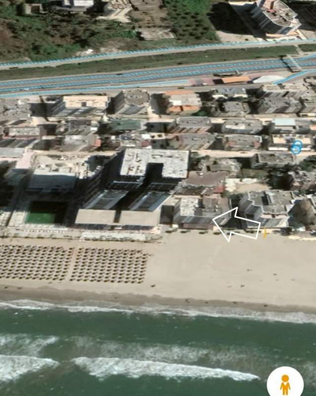 Golem plazh , shitet apartament 1+1+BLK Kati 2, 80 m² (20 m large nga deti)