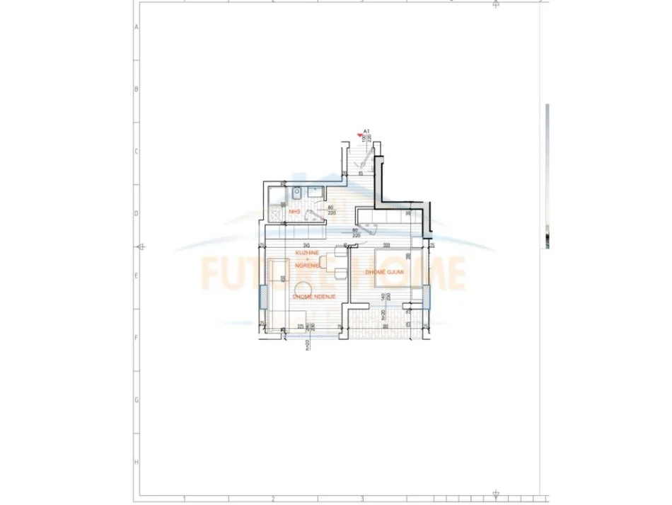 Shitet, Apartament 1+1, Ish Parku, Tirane.
