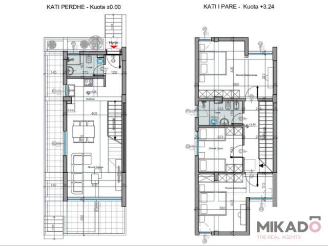 Gjiri Lalezit, shitet Vile 3+1+A+BLK Kati 0, 133 m² 450.000 Euro (Turquoise Marina)