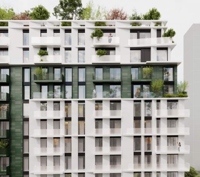 Tirane, shes apartament 1+1+BLK Kati 6, 645 m² 109.650 Euro (Komuna e Parisit)