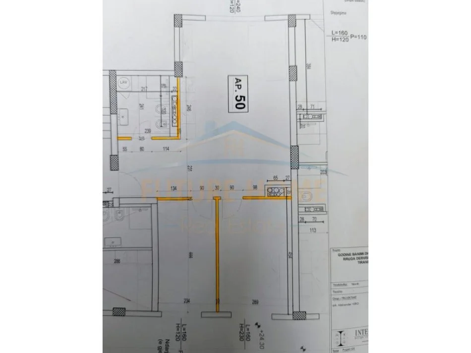 Tirane, shitet apartament 2+1, Kati 7, 89 m² 155,000 € (SHKOLLA E KUQE)