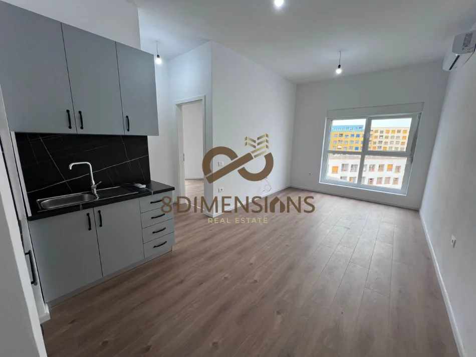 Tirane, jepet me qera apartament 1+1 Kati 8, 60 m² 350 € (ali demi)