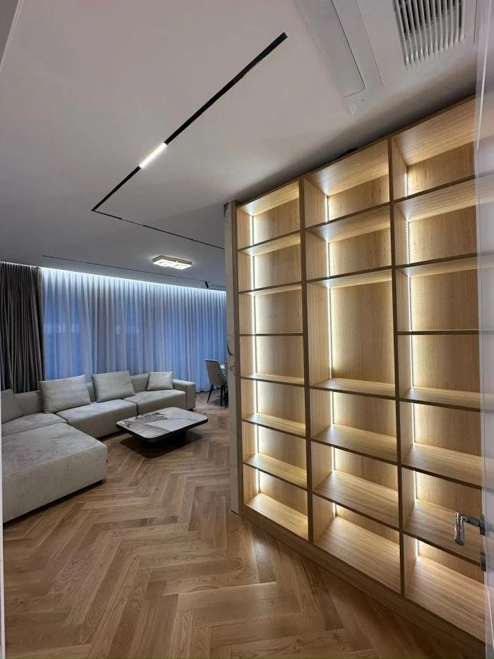 Shqiperi, jepet me qera apartament 1+1 , 93 m² 1.500 € (Liqeni Artificial i Tiranes)