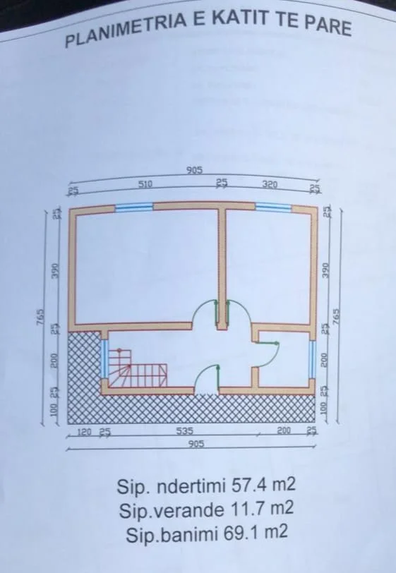 Okazion, Shtepi 2 kateshe per shitje
