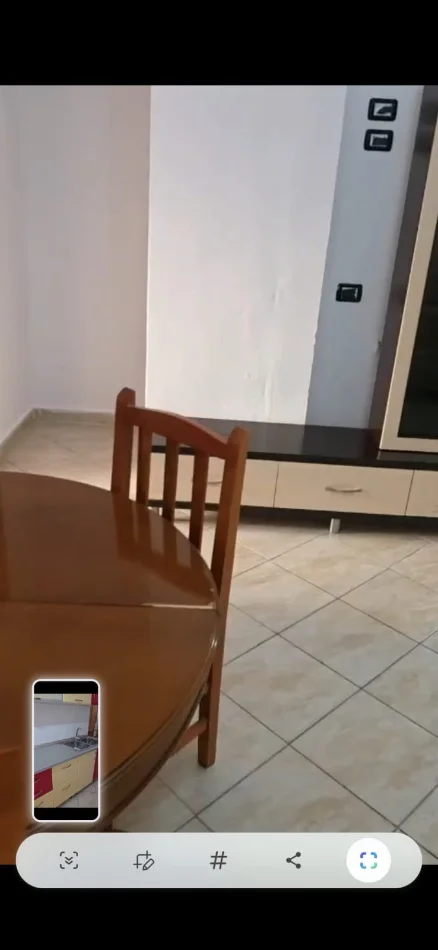 Tirane, jepet me qera apartament 2+1 Kati 5, 80 m² 400 € (Rruga e Thesarit ne Fresk)