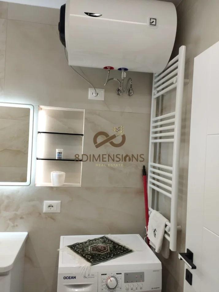 Tirane, jepet me qera apartament 1+1+Ballkon Kati 4, 60 m² 500 € (5 maji)