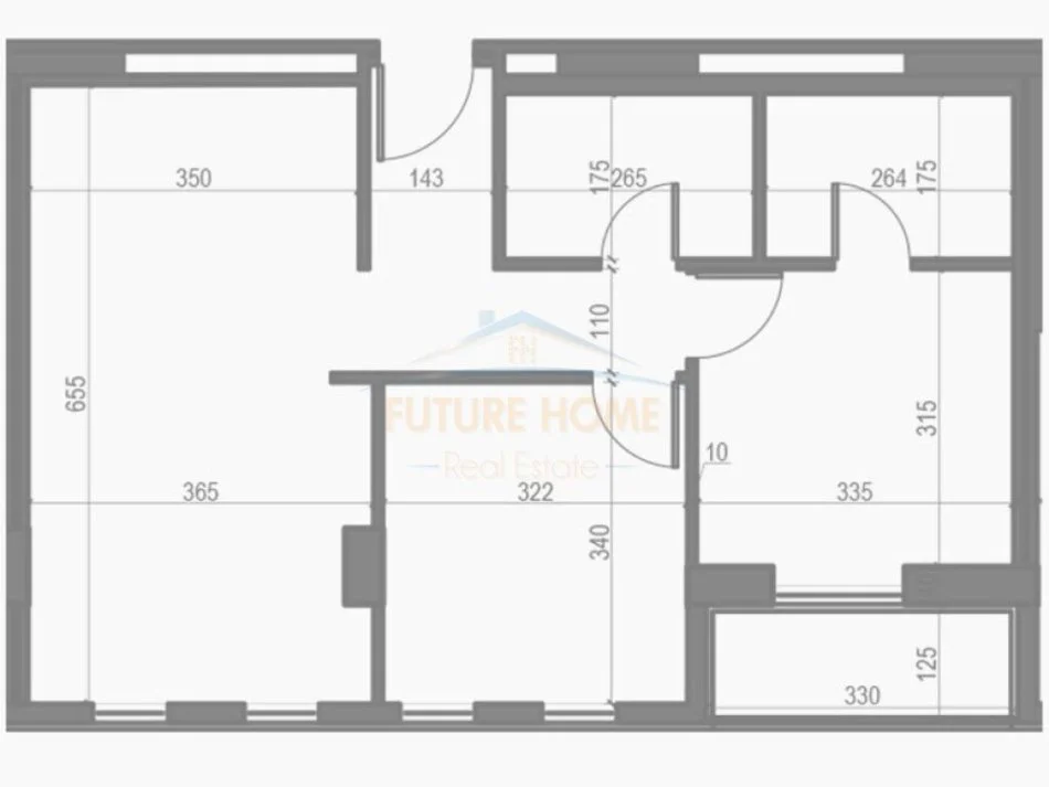 Tirane, shitet apartament 2+1 Kati 5, 87 m² 76.400 € (QTU)