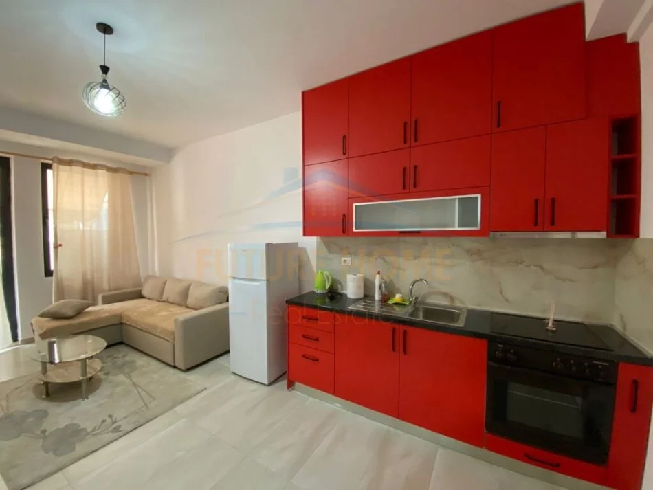Tirane, jepet me qera apartament 1+1 , 55 m² 600 € (Rruga Barrikadave)